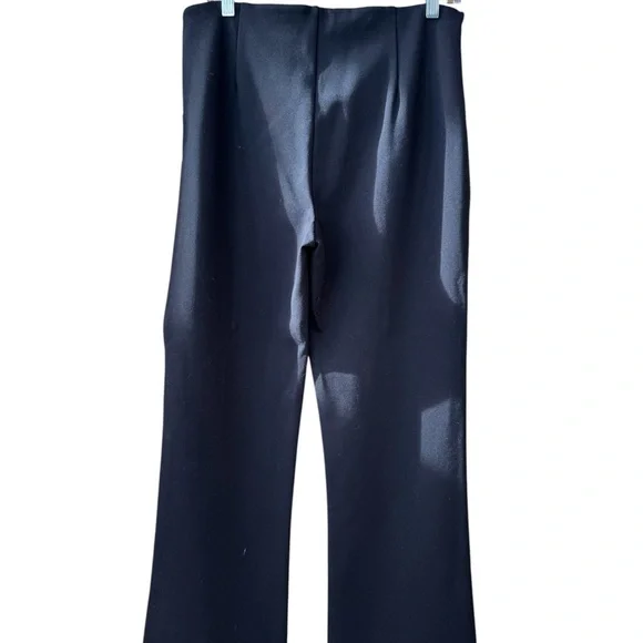 Lysse Black Flare Ponte Women's Pants - Picture 2 of 5